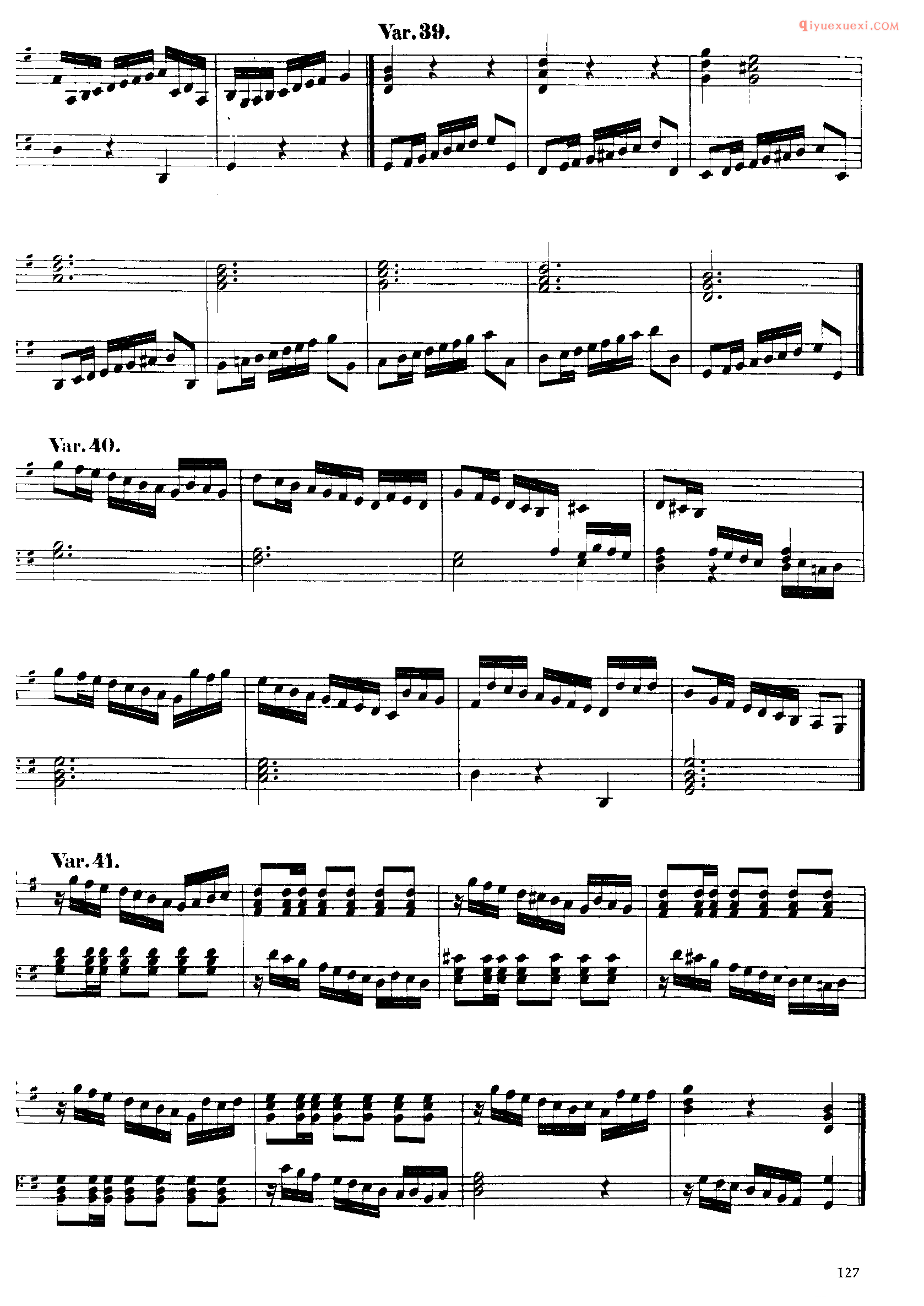 亨德尔G大调恰空_Handel - Chaconne in G major G.228_亨德尔钢琴谱