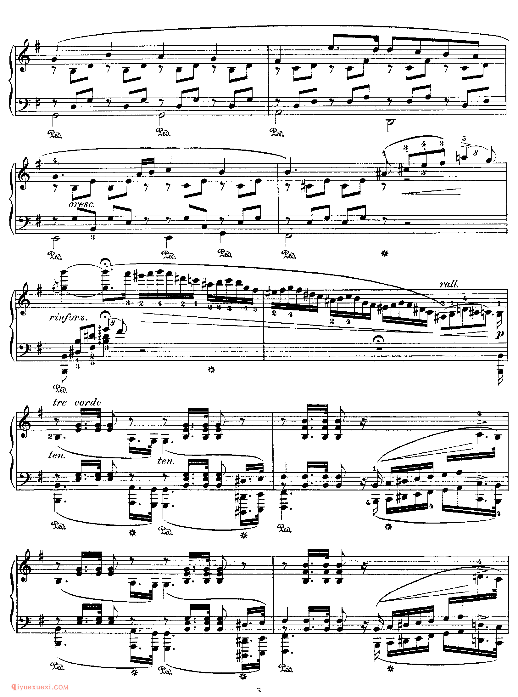 李斯特匈牙利狂想曲第5号_Hungarian Rhapsody No 5 in e_李斯特钢琴乐谱