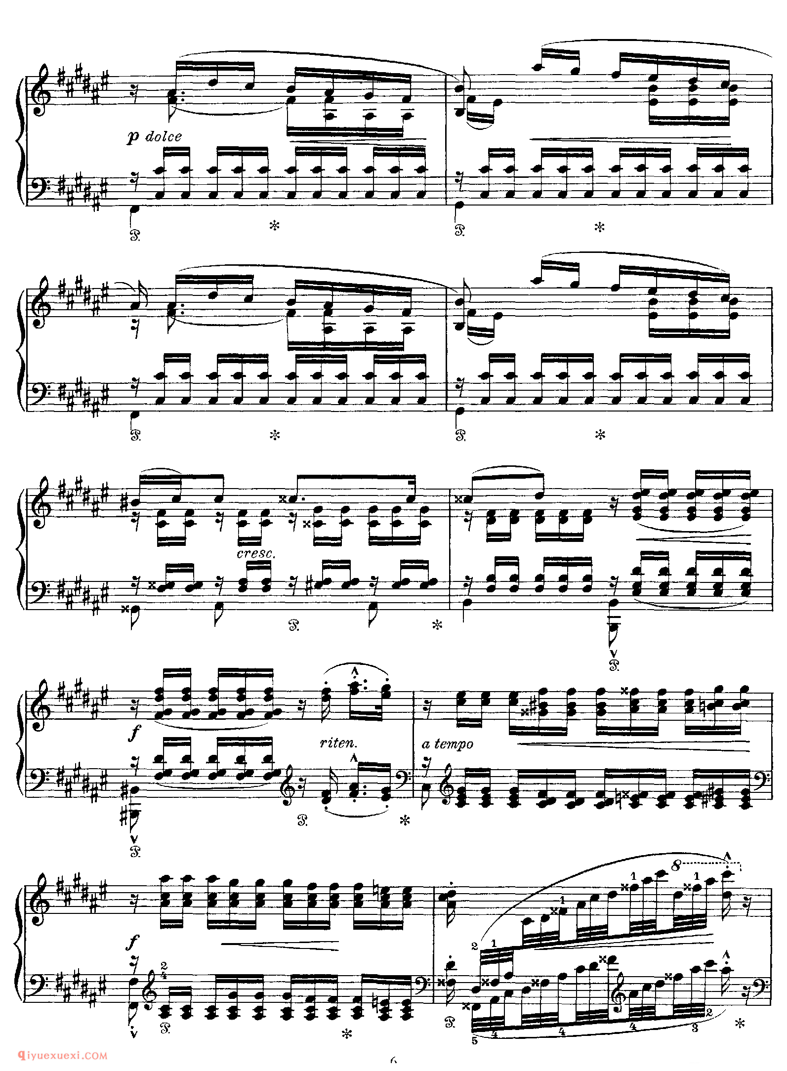 Fruhlingsnacht (Schumann)_改编其他人_李斯特钢琴乐谱