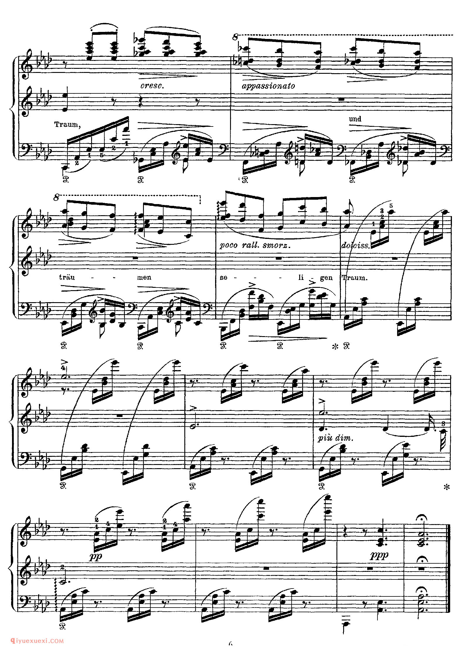 On Wings of Song (Mendelssohn)_改编其他人_李斯特钢琴乐谱