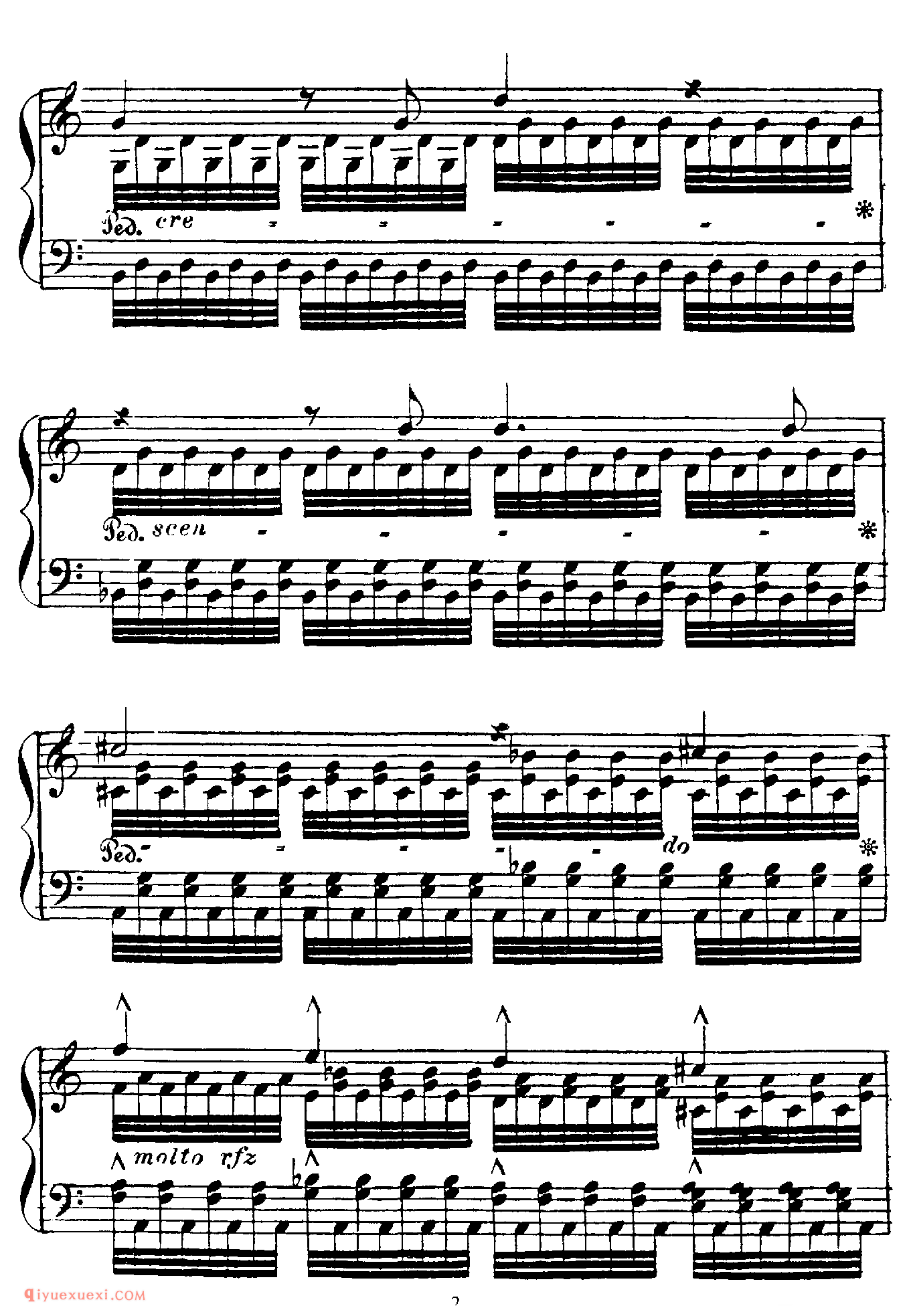 Am Meer (Schubert)_改编舒伯特_李斯特钢琴乐谱