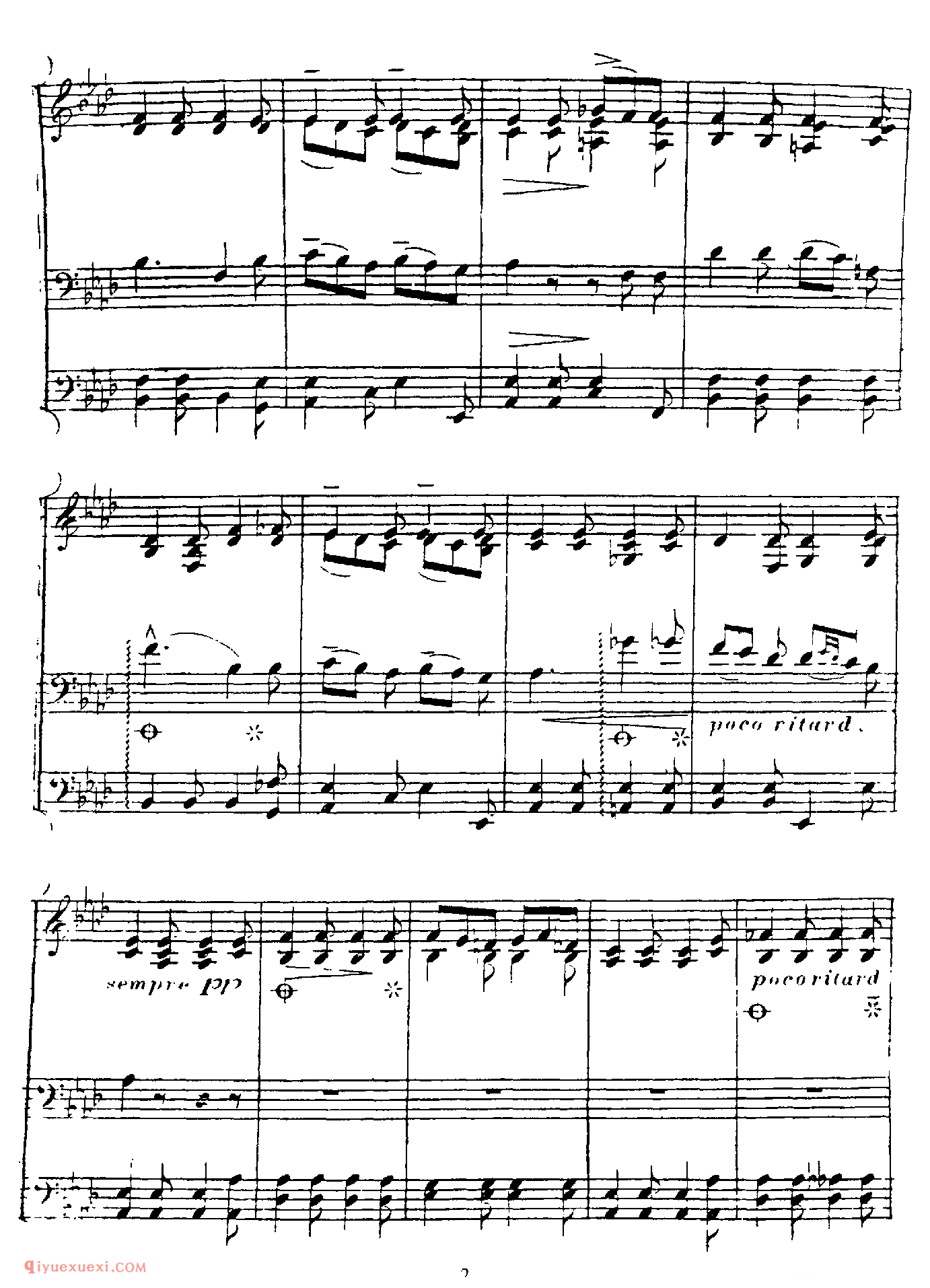 Das Fischermadchen (Schubert)_改编舒伯特_李斯特钢琴乐谱