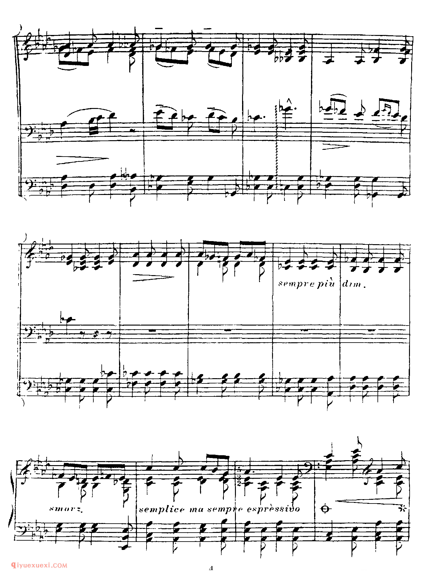 Das Fischermadchen (Schubert)_改编舒伯特_李斯特钢琴乐谱