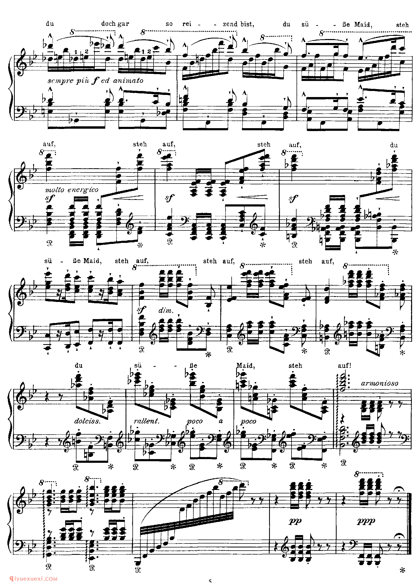 Standchen von Shakespeare (Schubert)_改编舒伯特_李斯特钢琴乐谱_改编舒伯特_李斯特钢琴乐谱