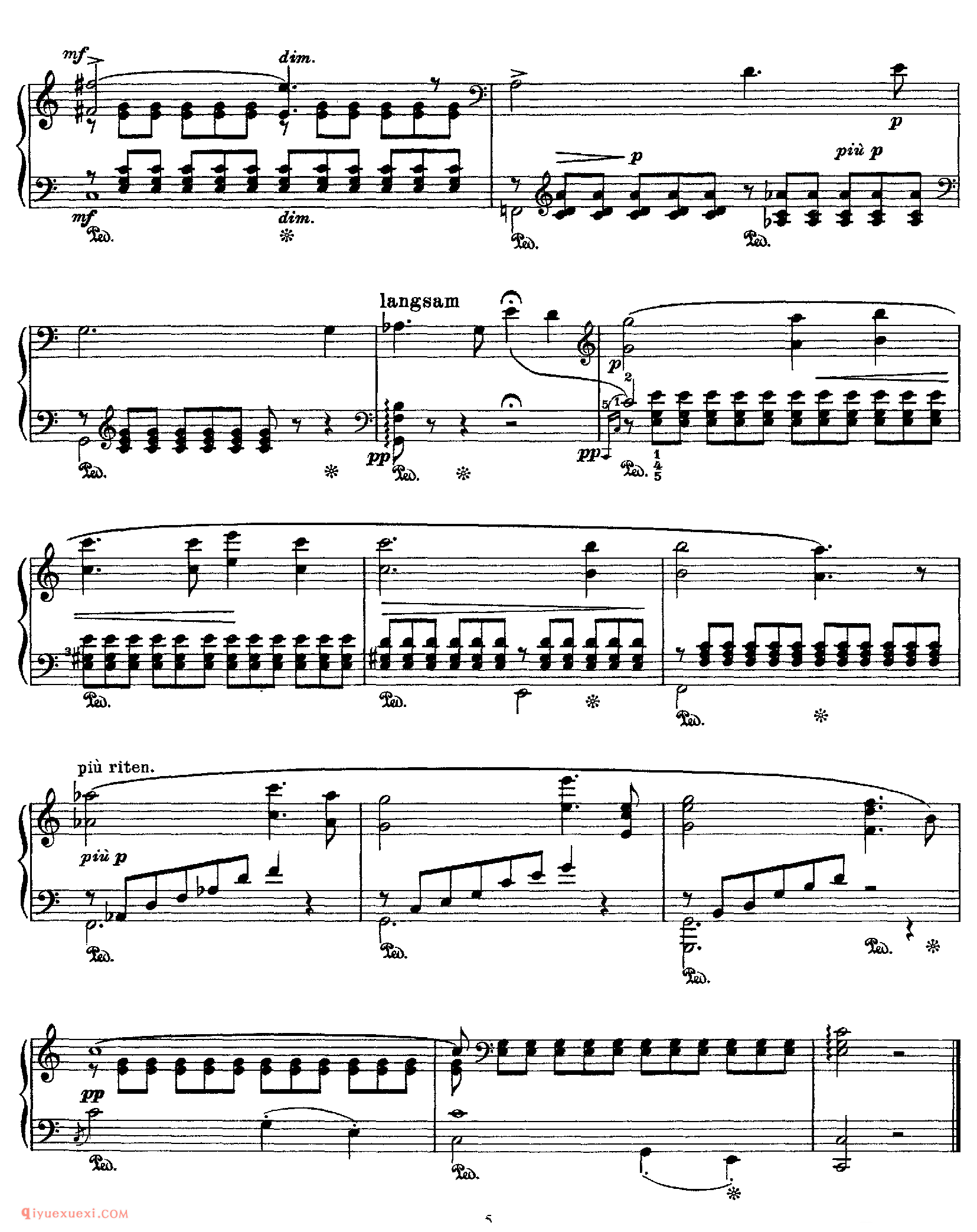 Lohengrin's Admonition (Wagner)_改编瓦格纳_李斯特钢琴乐谱