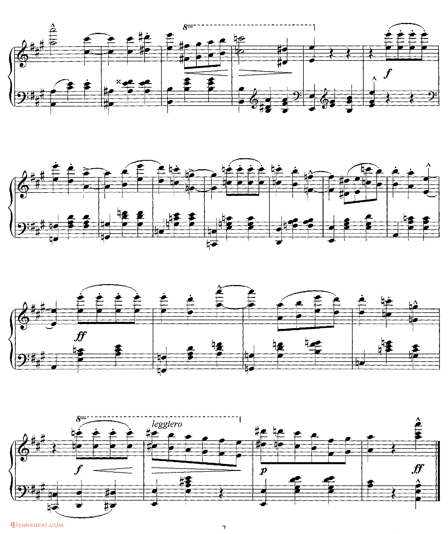 Album Leaf in Waltz Form_李斯特钢琴乐谱