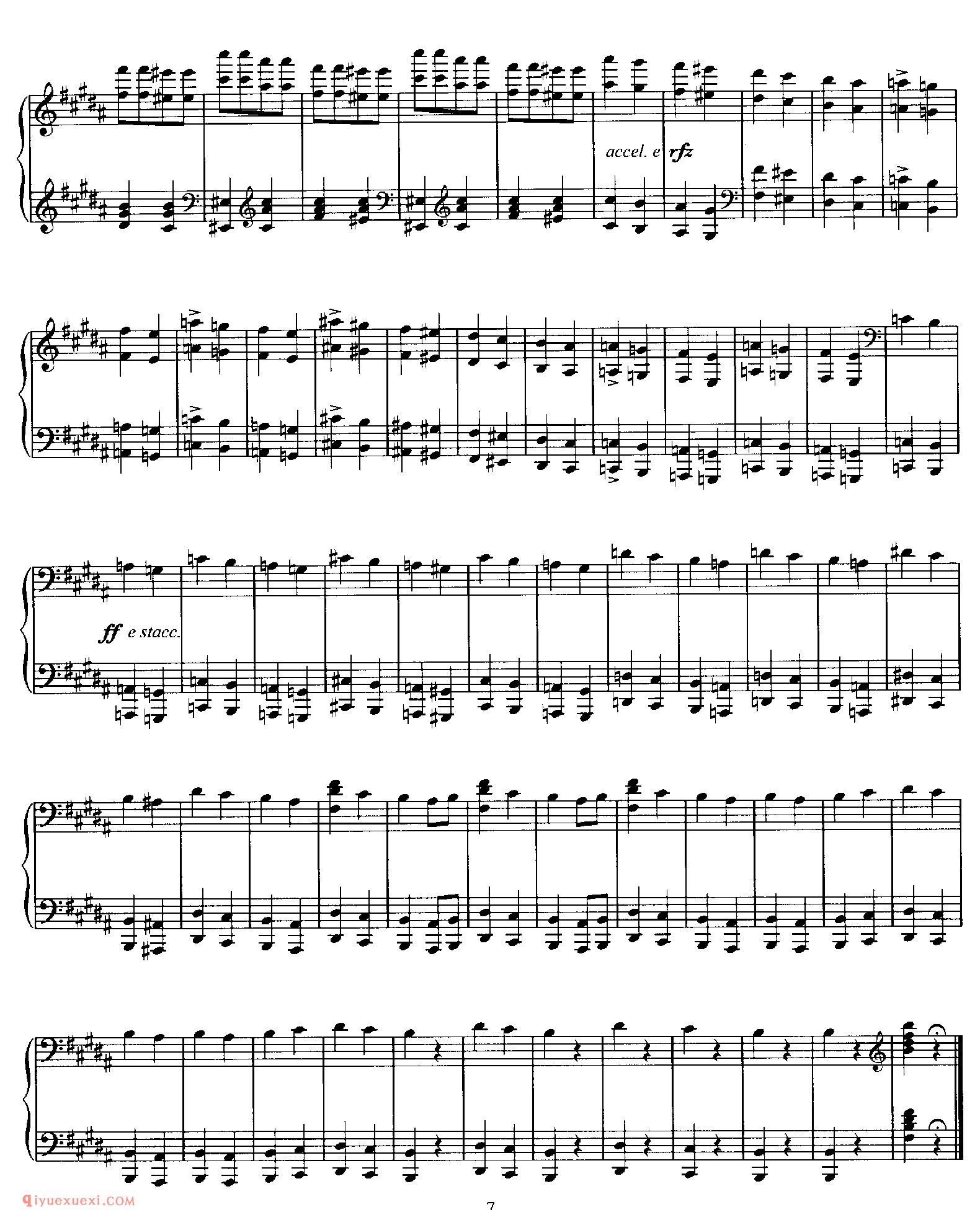 Csardas Obstine_李斯特钢琴乐谱