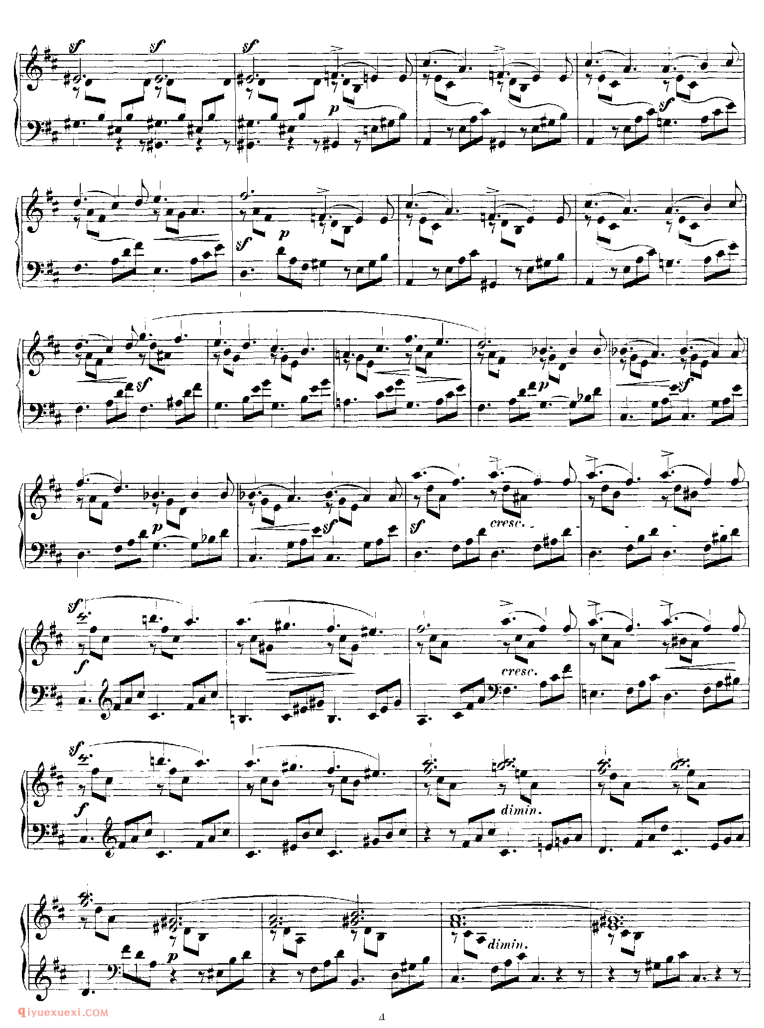 Andante cantabile e Presto agitato (1838)_门德尔松钢琴谱