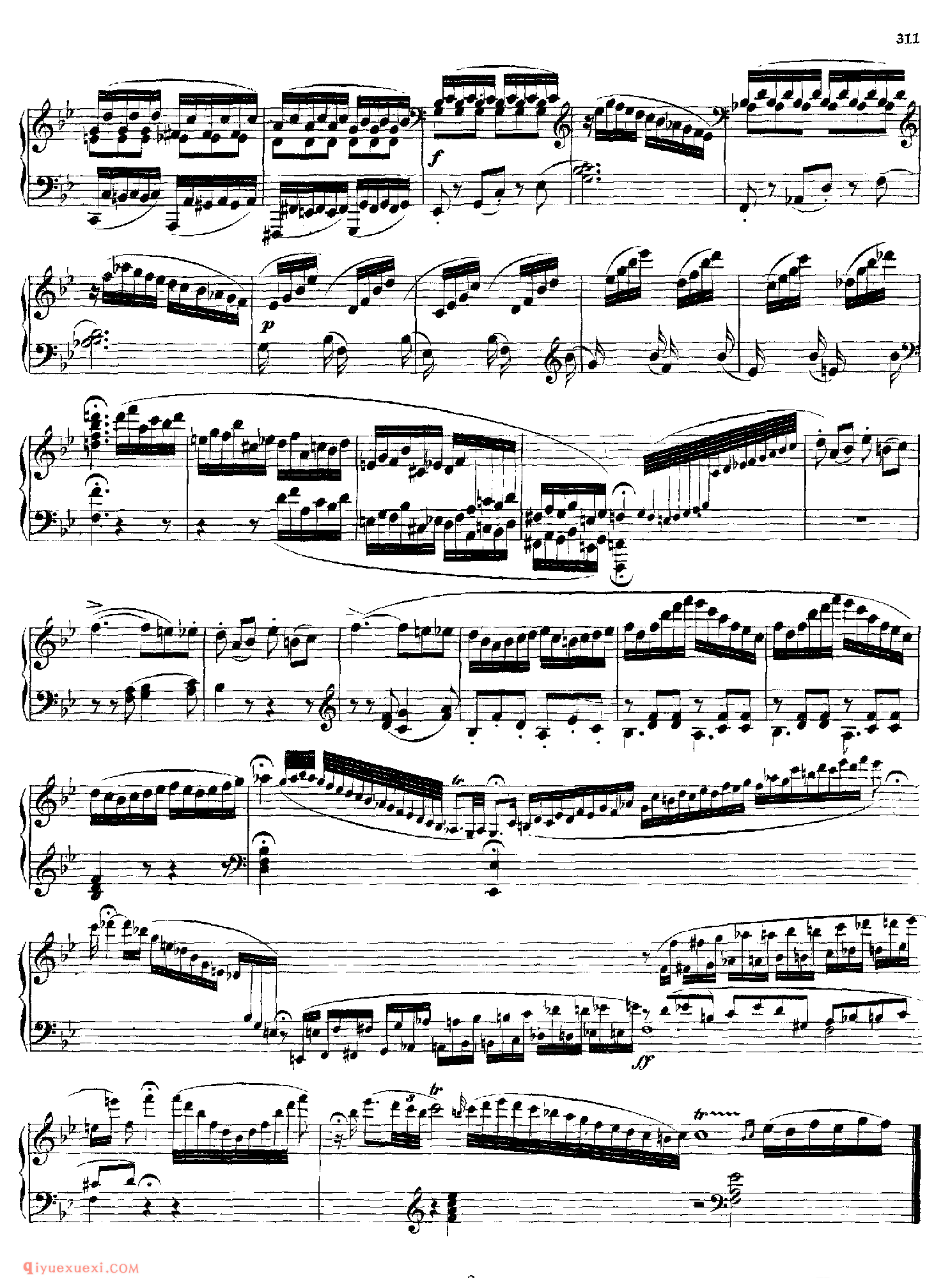 莫扎特:第二十七钢琴协奏曲 MOZART: Piano Concerto No.27_华彩_莫扎特钢琴谱