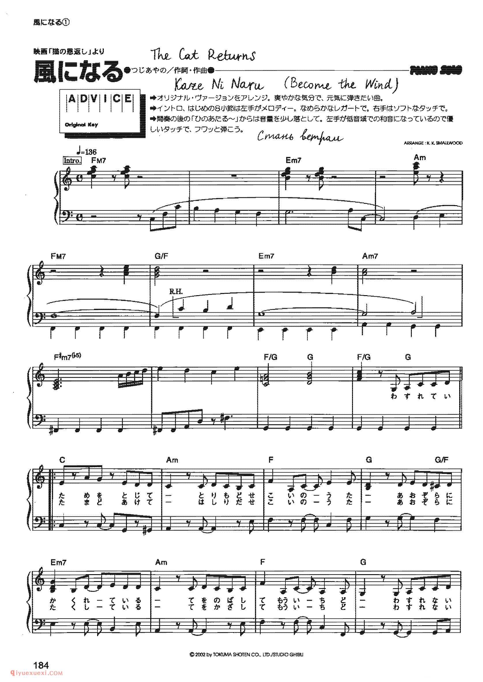 Cat - Become the Wind_宫崎骏动画作品选曲
