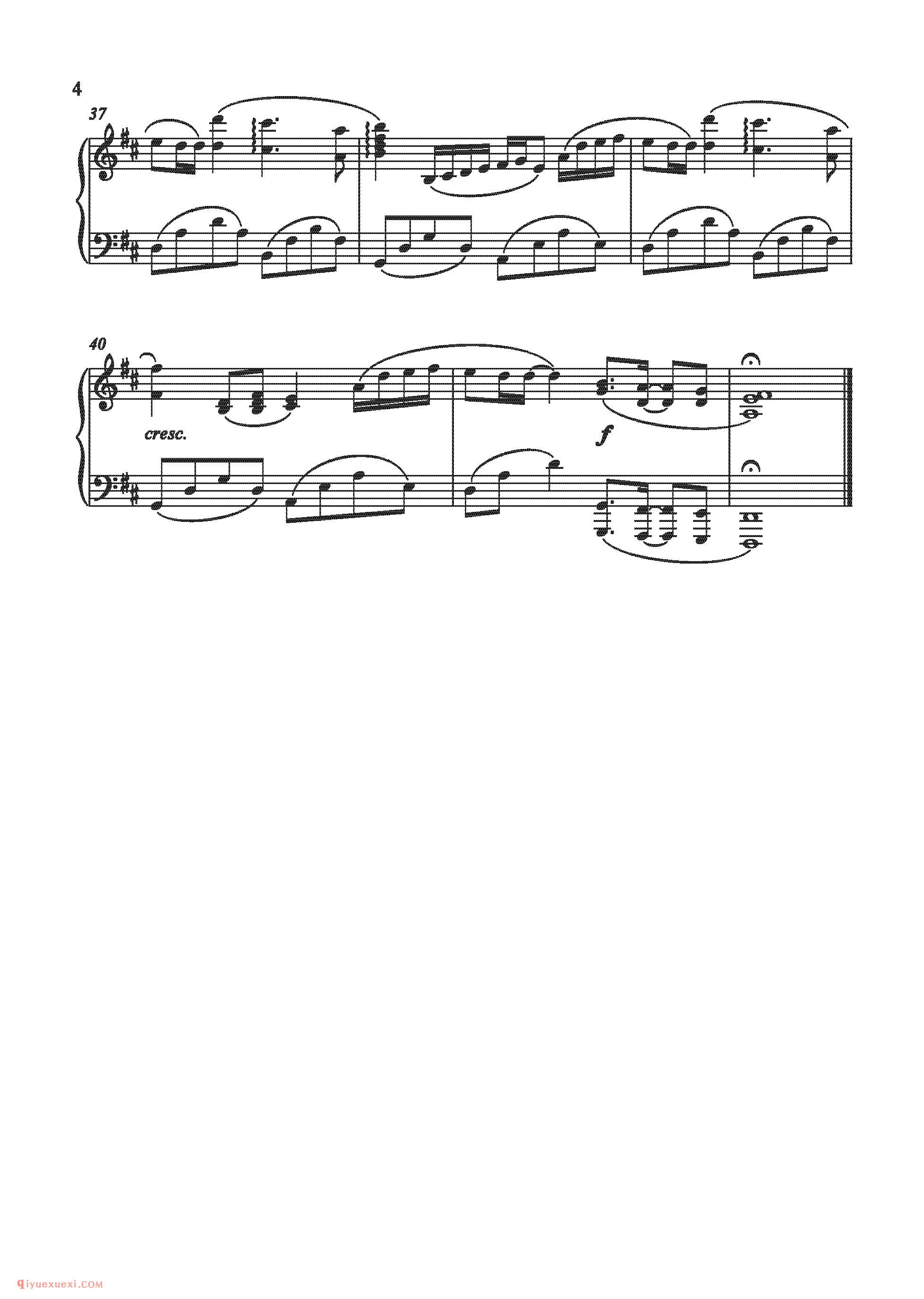 merfrom Encore_久石让钢琴谱
