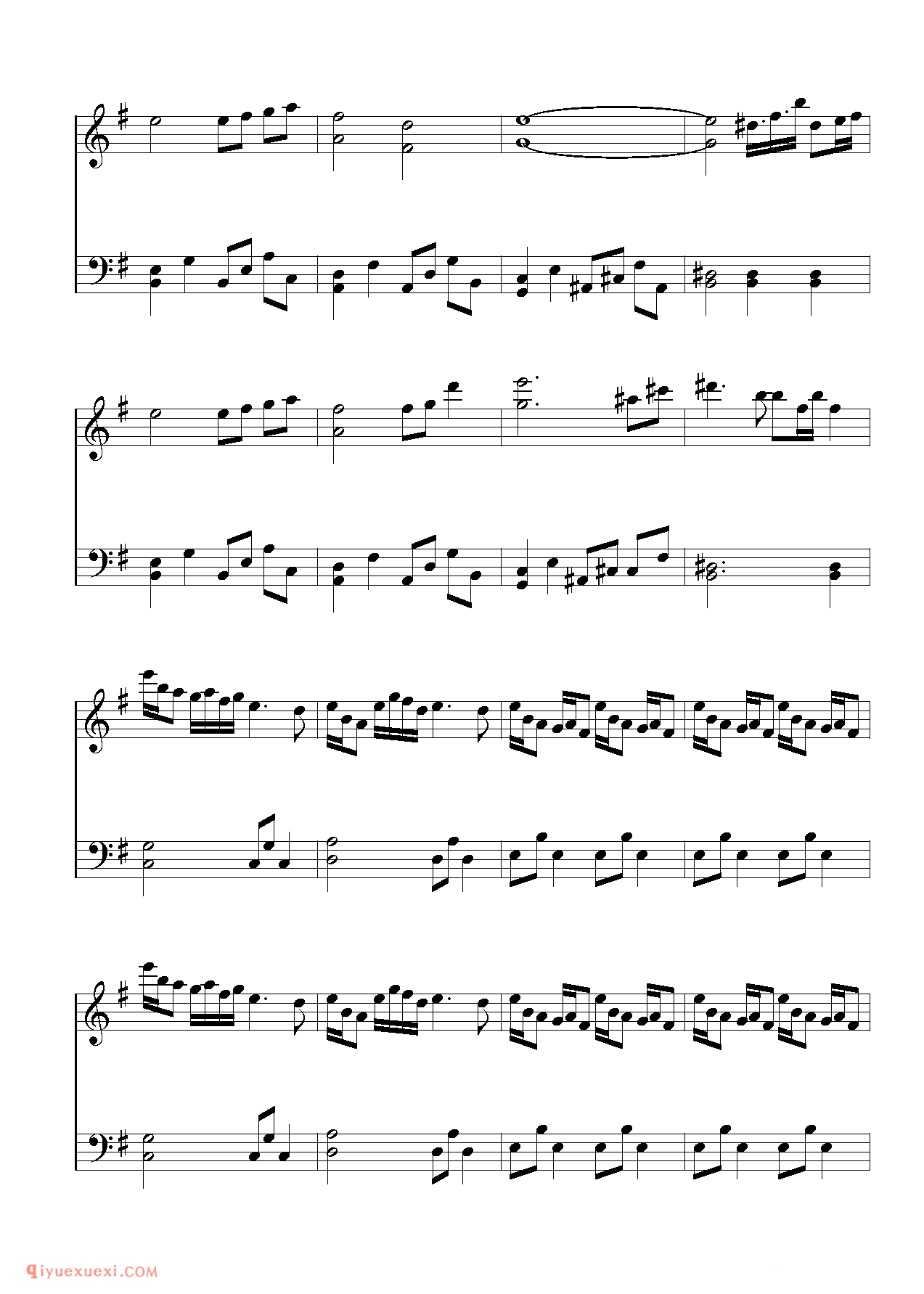 [東方ピアノEasyモード楽譜][normal][5]科学世紀の少年少女_东方（project）钢琴谱