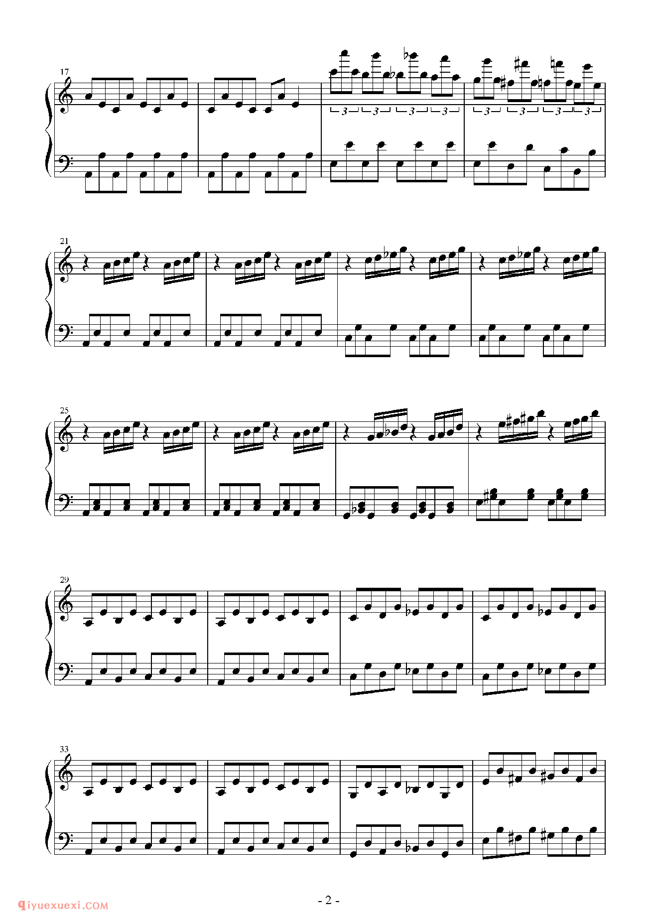 [Bosendorfer][hard][7]魔理沙は大変なものを盗んでいきました_东方(project)钢琴谱