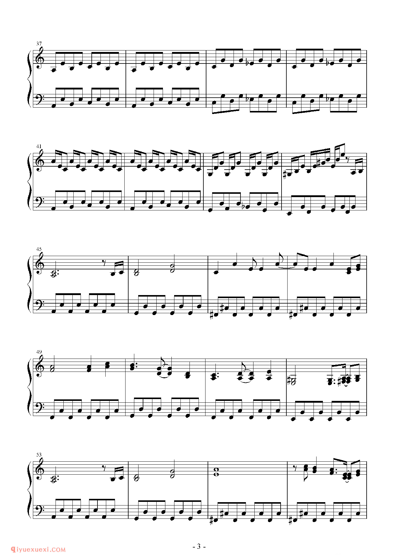 [Bosendorfer][hard][7]魔理沙は大変なものを盗んでいきました_东方(project)钢琴谱