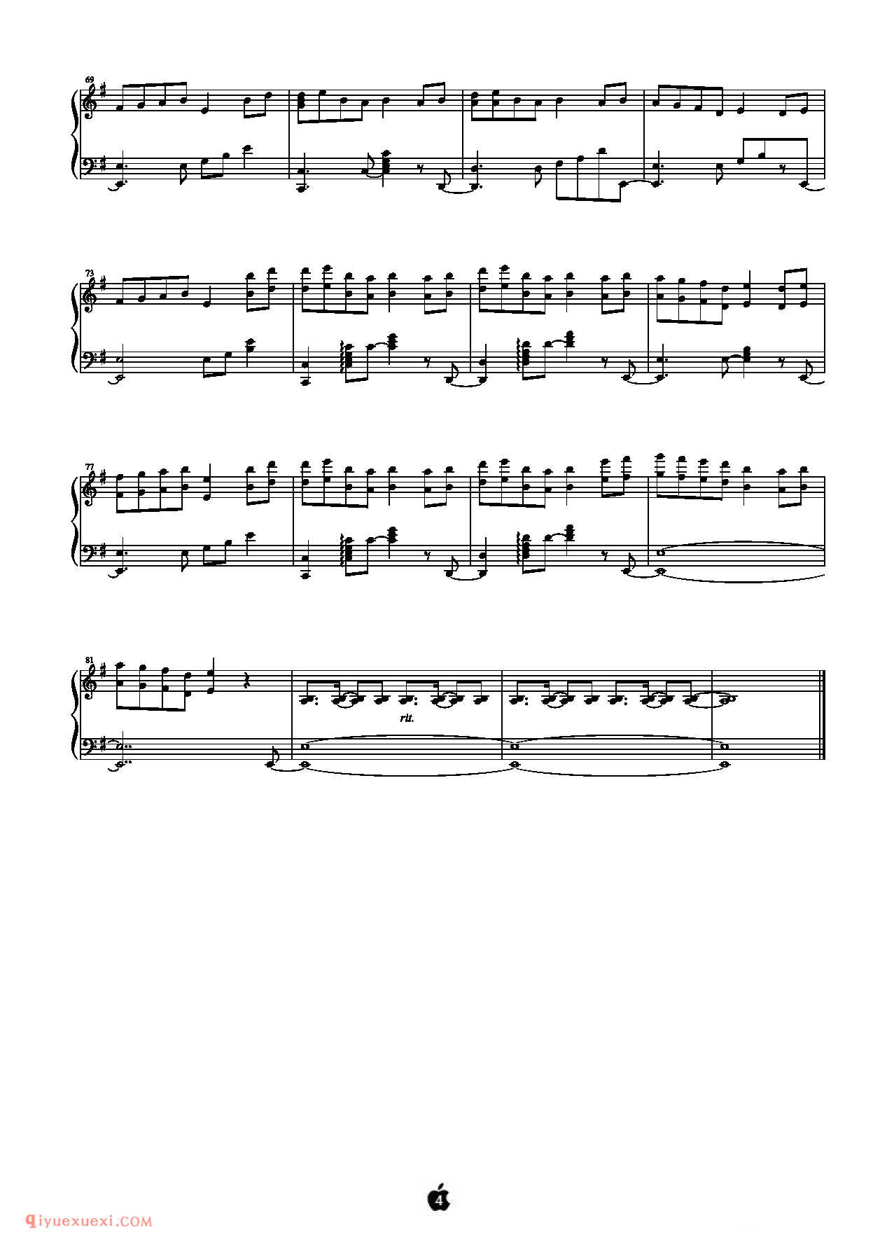 Bad_Apple!!_Ver.2.0_东方(project)钢琴谱
