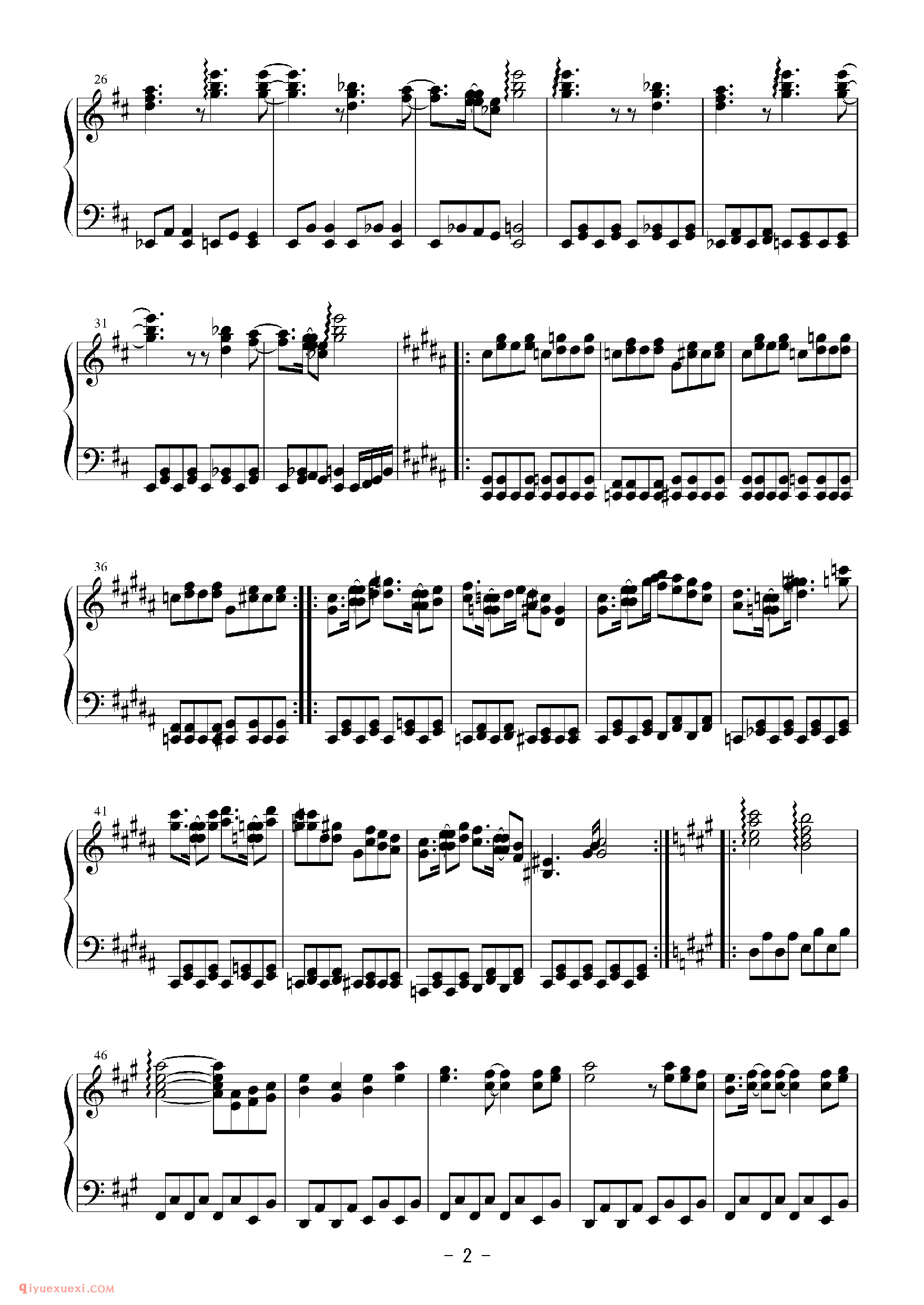 [Bosendorfer][hard][3]_东方(project)钢琴谱