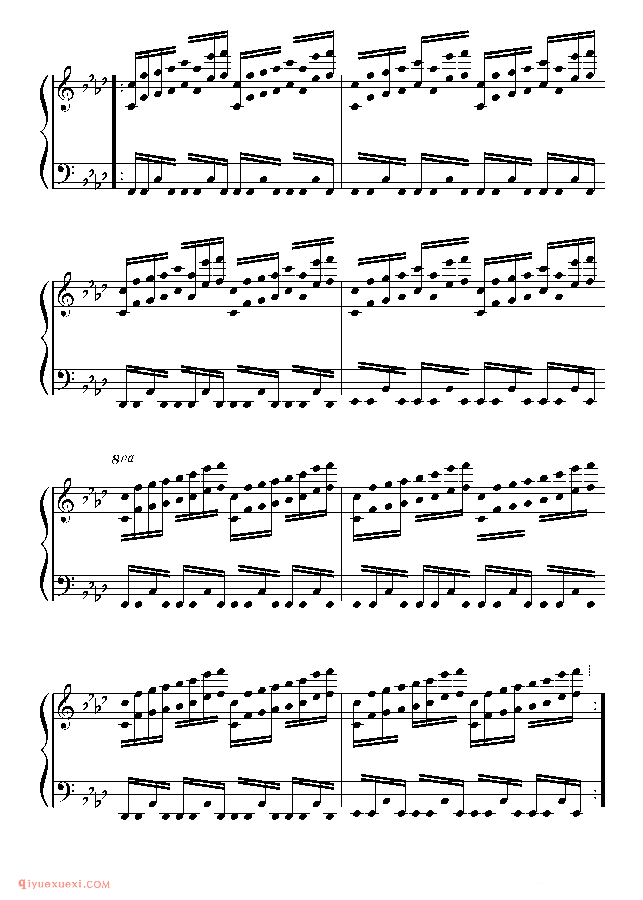 [東方に夢を見る][lunatic][2]_东方(project)钢琴谱