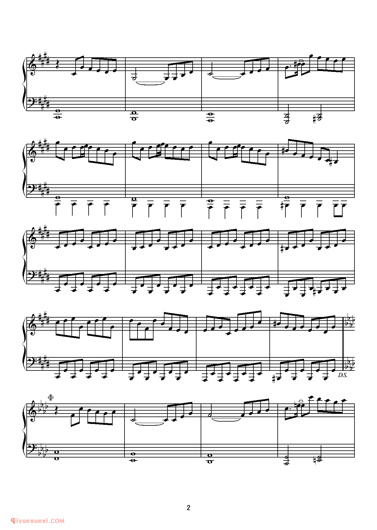 [kituneyuu][normal][3]_东方(project)钢琴谱