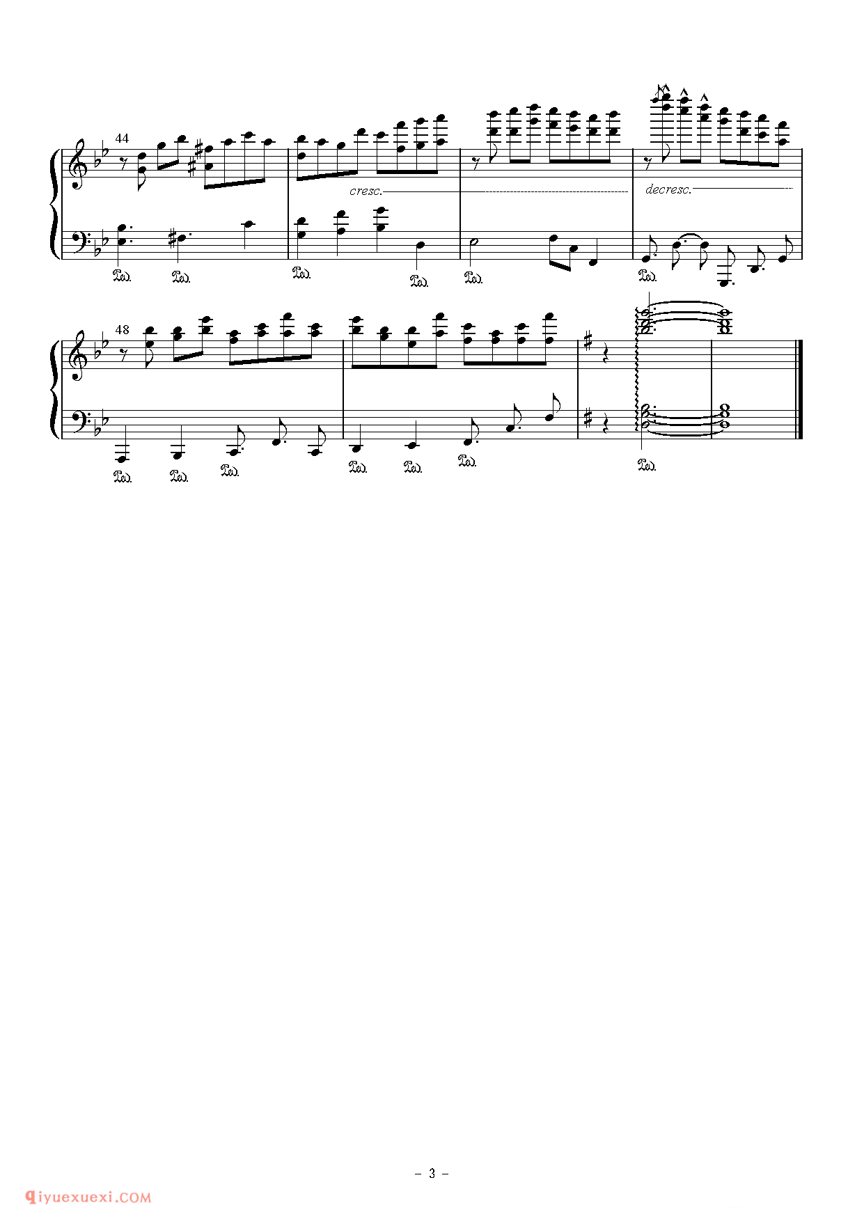 [焦げた幻想郷][normal][3]_东方(project)钢琴谱