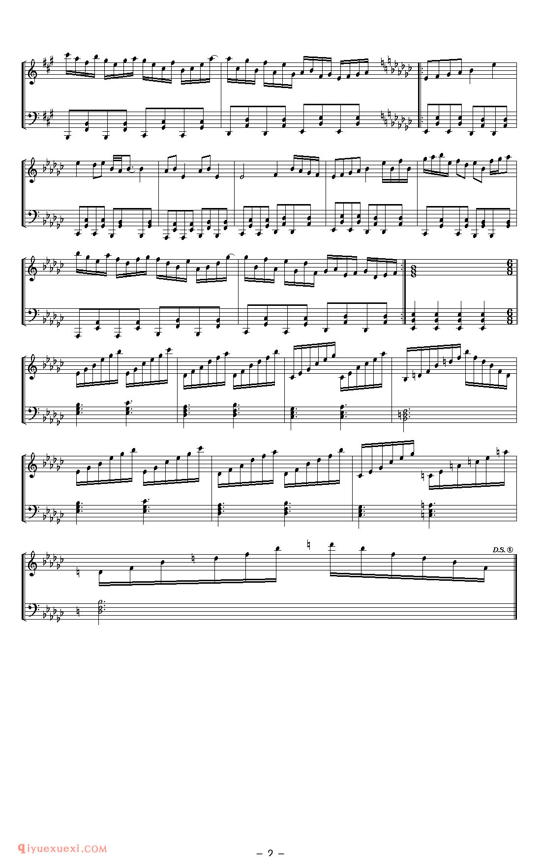 [因幡輝哉][hard][2]_明治十七年の上海アリス_东方(project)钢琴谱