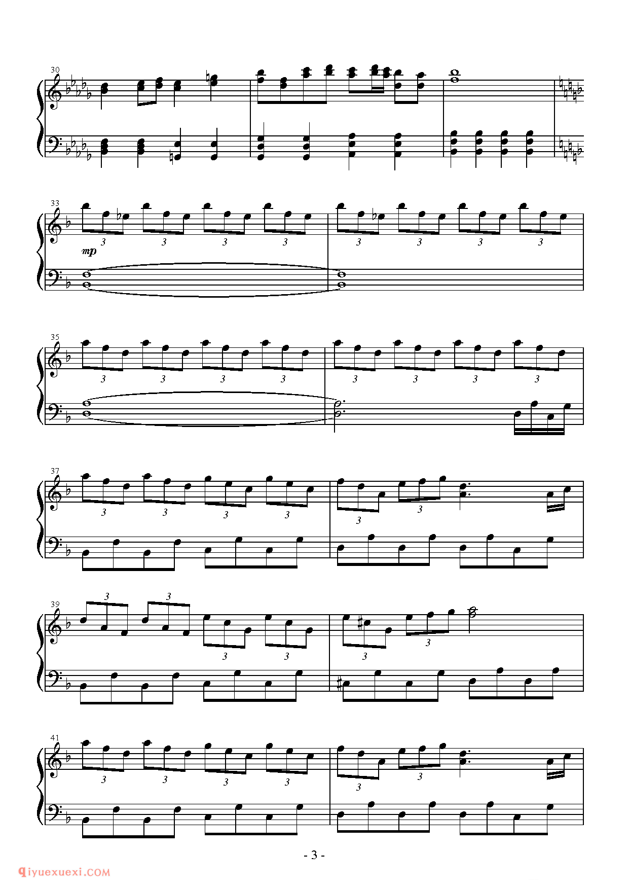 [Bosendorfer][normal][3]_U.N.オーエンは彼女なのか？_东方(project)钢琴谱