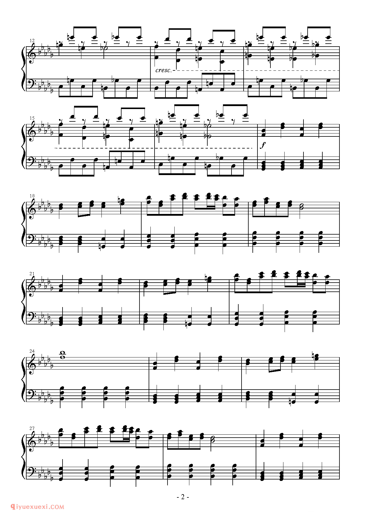 [Bosendorfer][normal][3]_U.N.オーエンは彼女なのか？_东方(project)钢琴谱