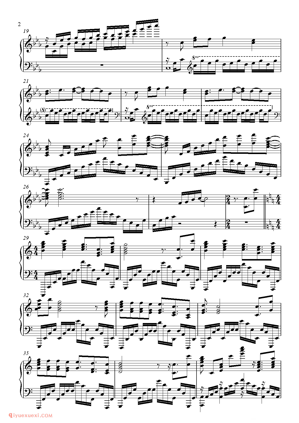 罪恶王冠ost Bios(拔剑曲)(第三乐章)_郭迈克(Animenz)钢琴谱