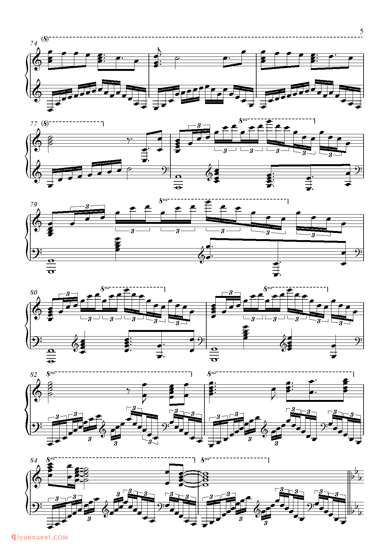罪恶王冠ost Bios(拔剑曲)(第三乐章)_郭迈克(Animenz)钢琴谱