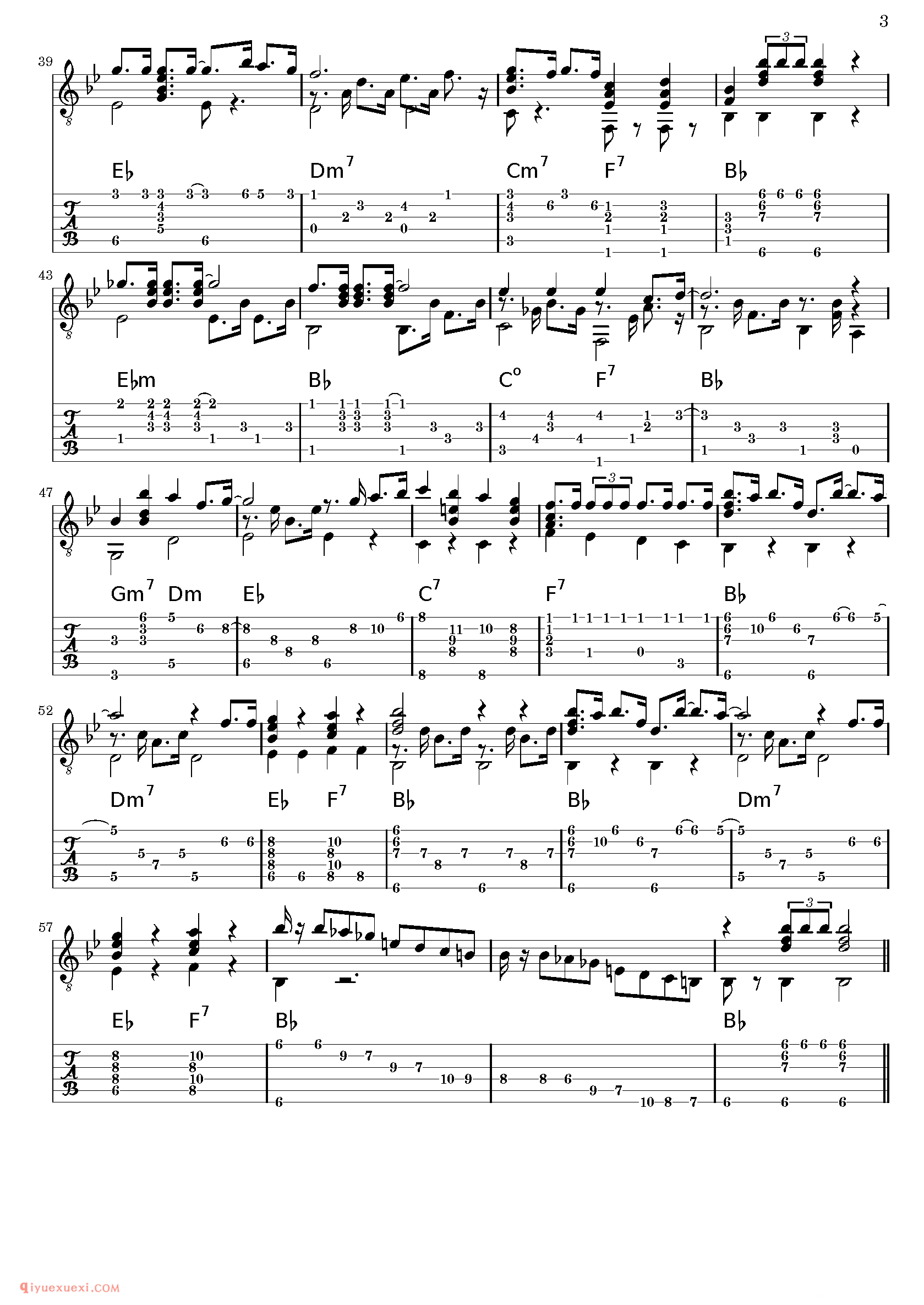 Sampo(De paseo / Stroll)_古典吉他改编乐曲谱