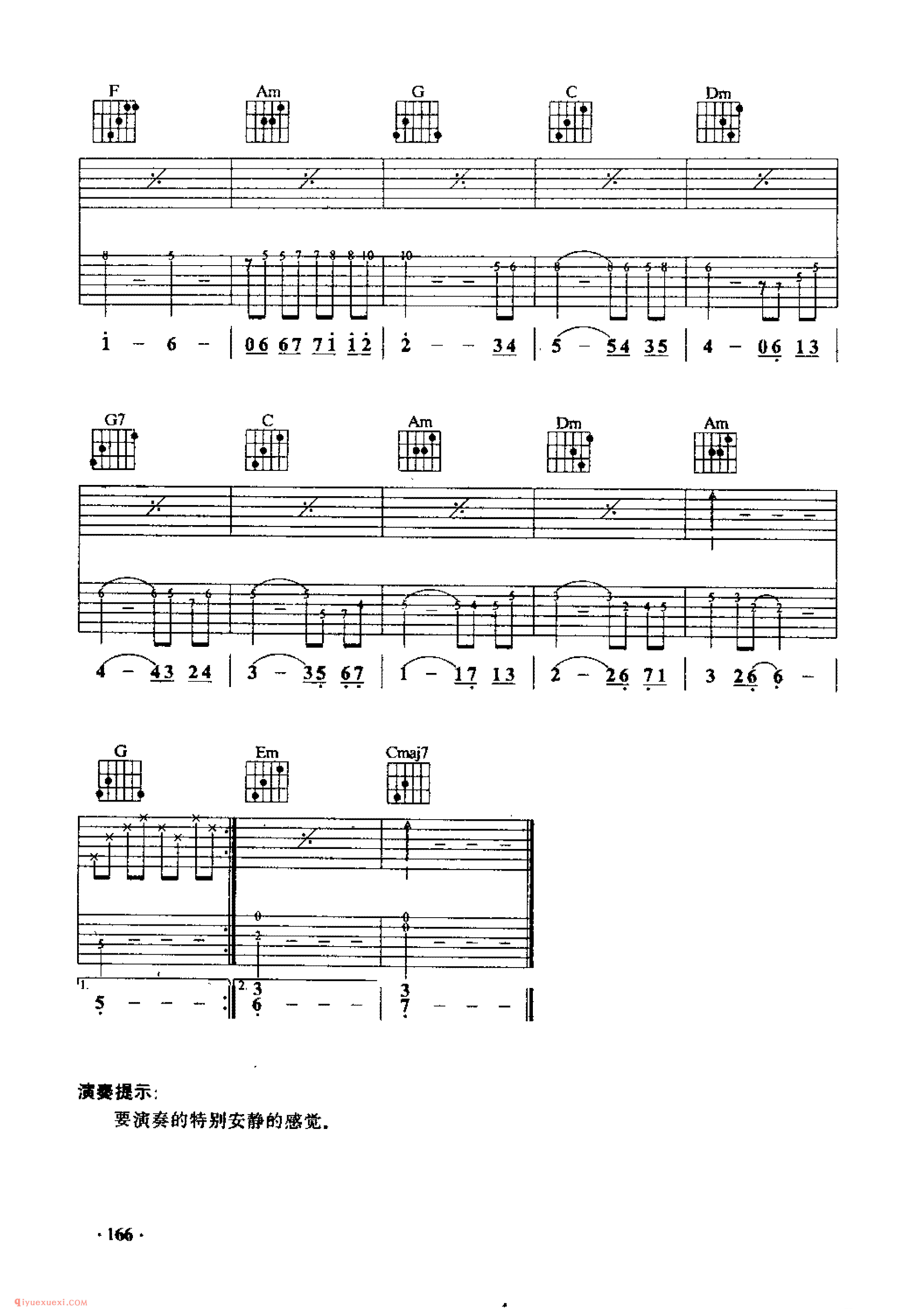 比利蒂斯_吉他弹唱歌曲六线谱