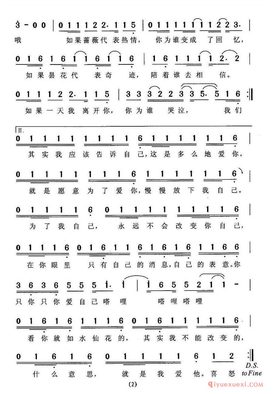 爱上水仙花
