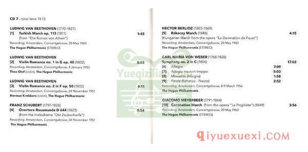 布鲁克纳第七交响曲 | Oterloo, Wiener Symphoniker (Challenge, 1954)