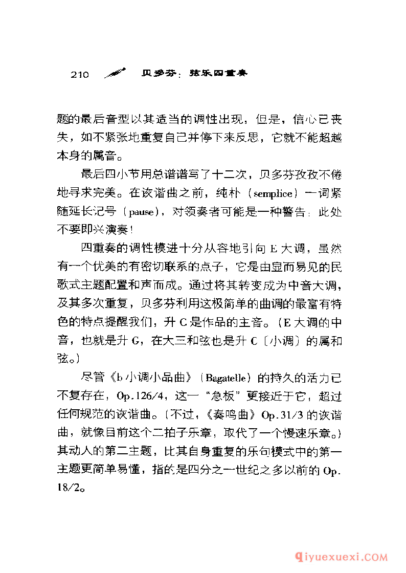 BBC音乐导读5电子书《贝多芬.弦乐四重奏》PDF电子版免费下载