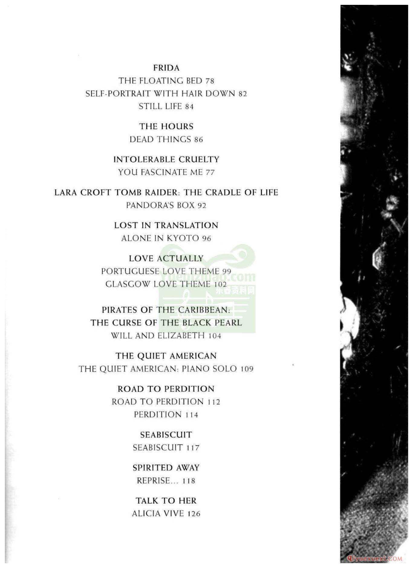 PDF钢琴谱下载 | 影视原声配乐电影主题钢琴独奏乐曲(2)原版电子书