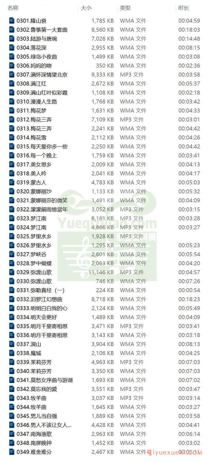 古筝纯音乐下载 | [第004季]100首古筝音乐MP3/WMA合集免费下载