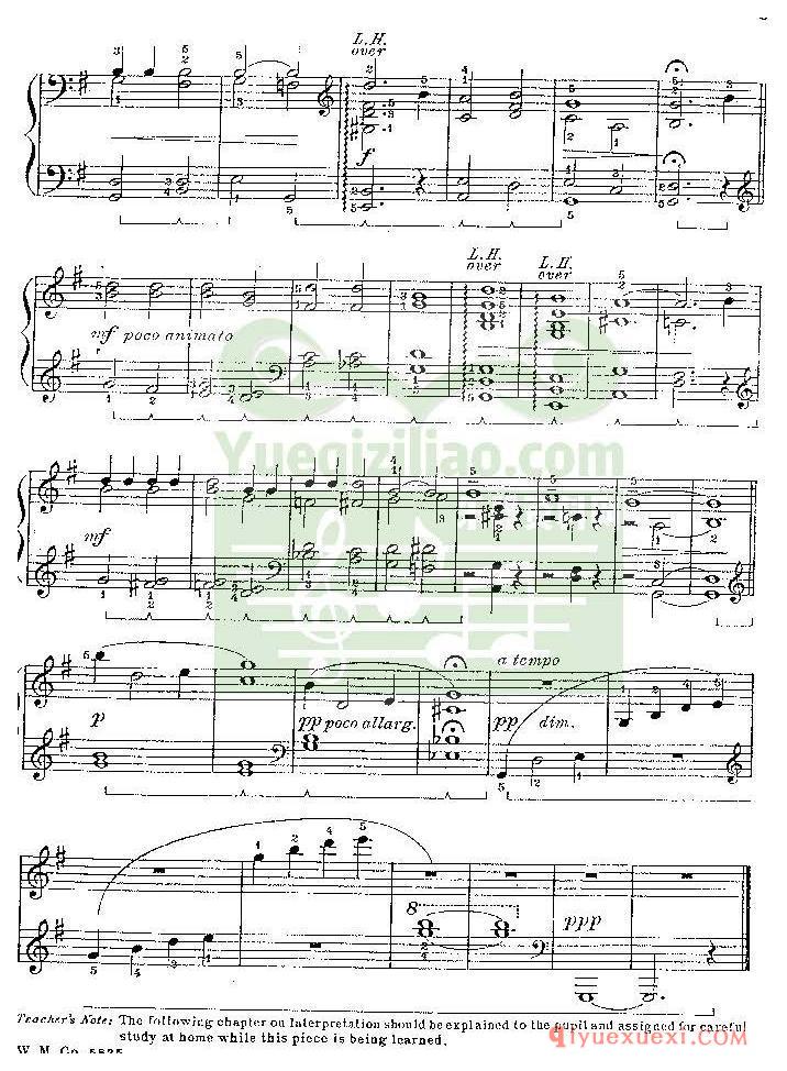 PDF钢琴教材 | 汤普森约翰现代钢琴课程三级(Modern course for piano 3rd grade)原版电子书