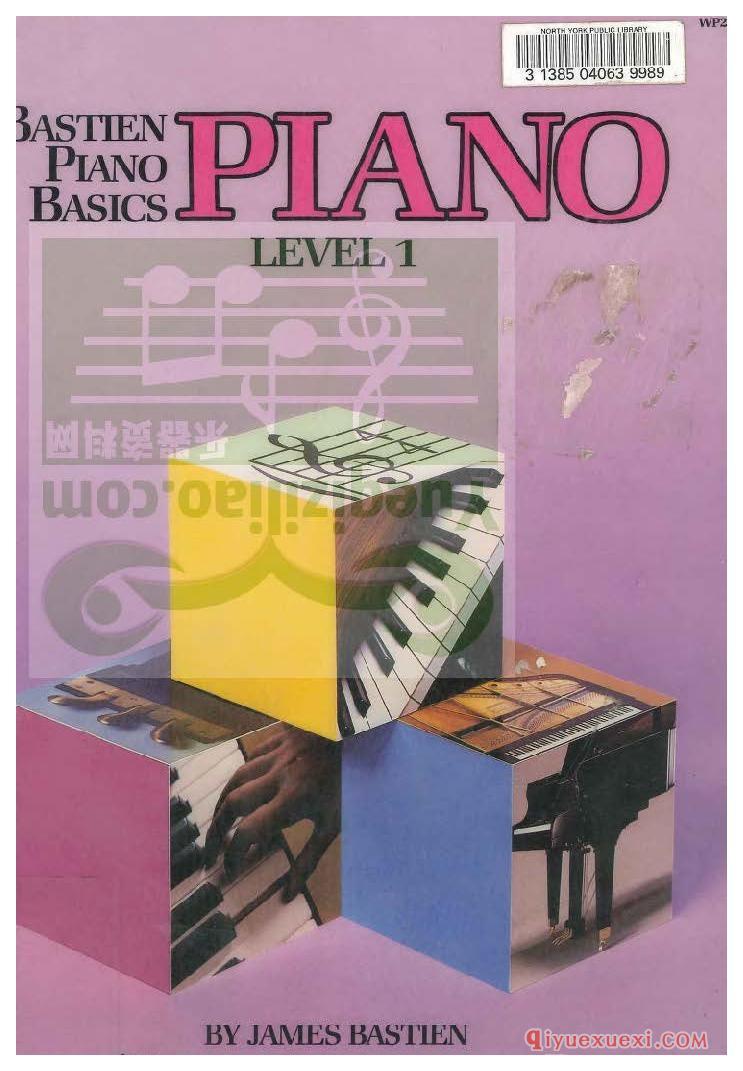 PDF钢琴谱下载 | 钢琴基础1级乐曲谱集(Piano Basics Level 1)原版电子书