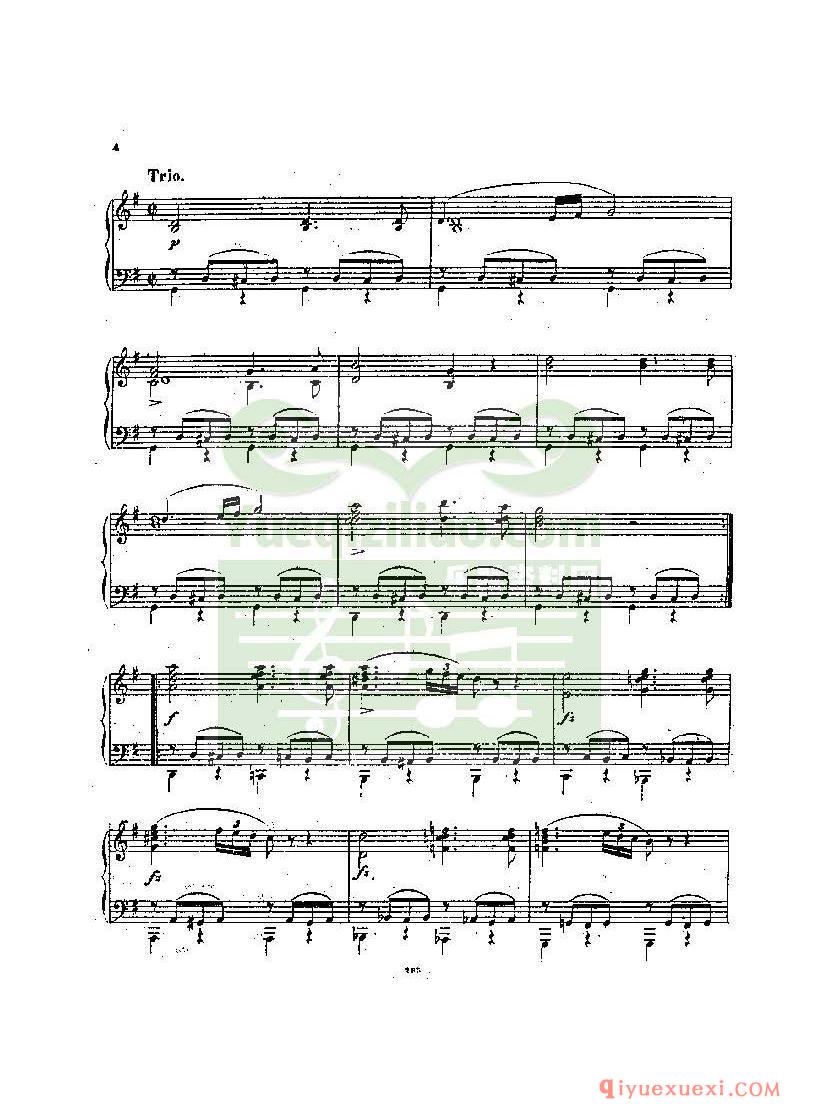 PDF钢琴谱下载 | 钢琴四手联弹.为钢琴独奏改编乐曲谱集(Piano Four-Hands Music, arranged for Piano Solo)原版电子书
