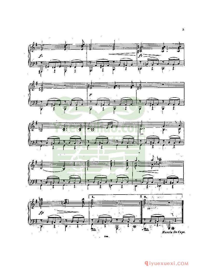 PDF钢琴谱下载 | 钢琴四手联弹.为钢琴独奏改编乐曲谱集(Piano Four-Hands Music, arranged for Piano Solo)原版电子书