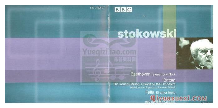 BBC Legends传奇系列 | 贝多芬：第七交响曲 / 布里顿：青少年管弦乐队指南 （普赛尔主题变奏与赋格）专辑APE音乐欣赏