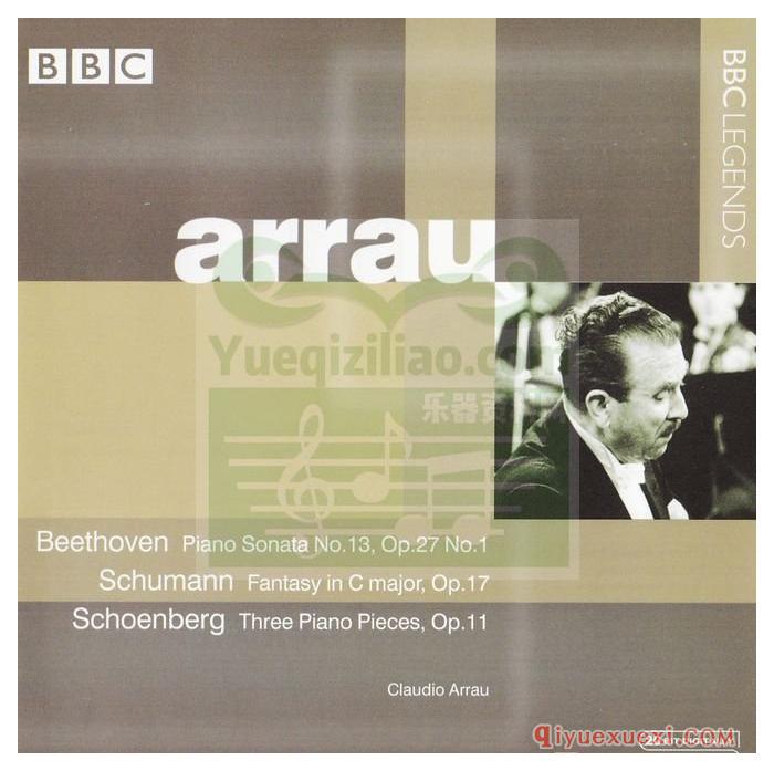 贝多芬:第13号钢琴奏鸣曲Op.27 No.1 / 舒曼:C大调幻想曲Op.17 CD专辑APE音乐下载