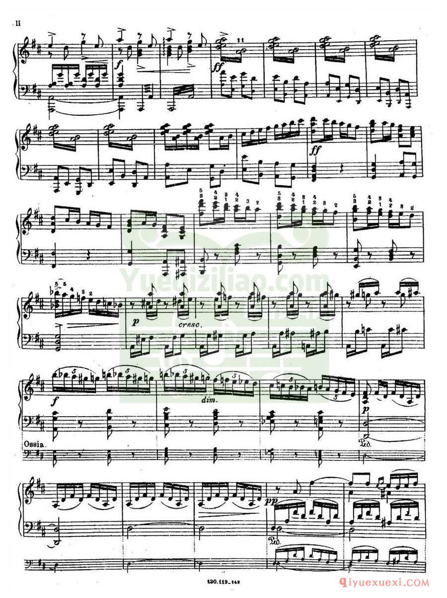 歌剧五线谱Overture from Prince Igor歌剧《伊戈尔王子》序曲