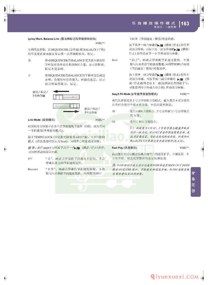 KORG PA500专业编曲链盘使用说明书中文版在线查阅