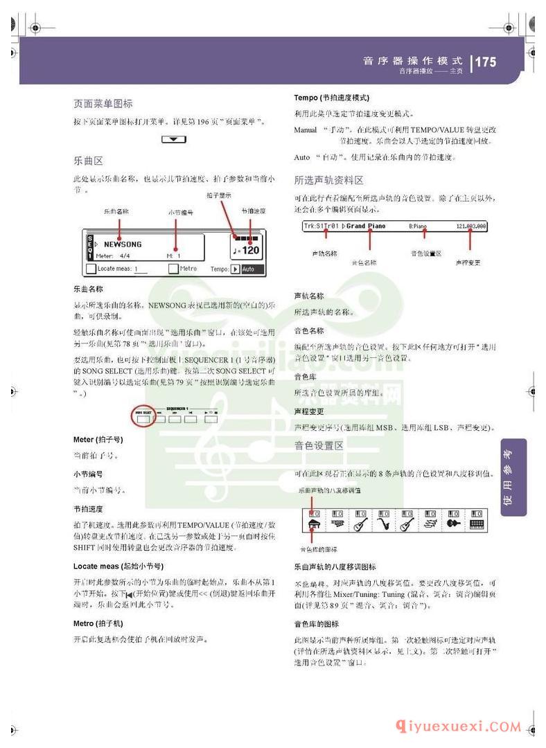 KORG PA500专业编曲链盘使用说明书中文版在线查阅