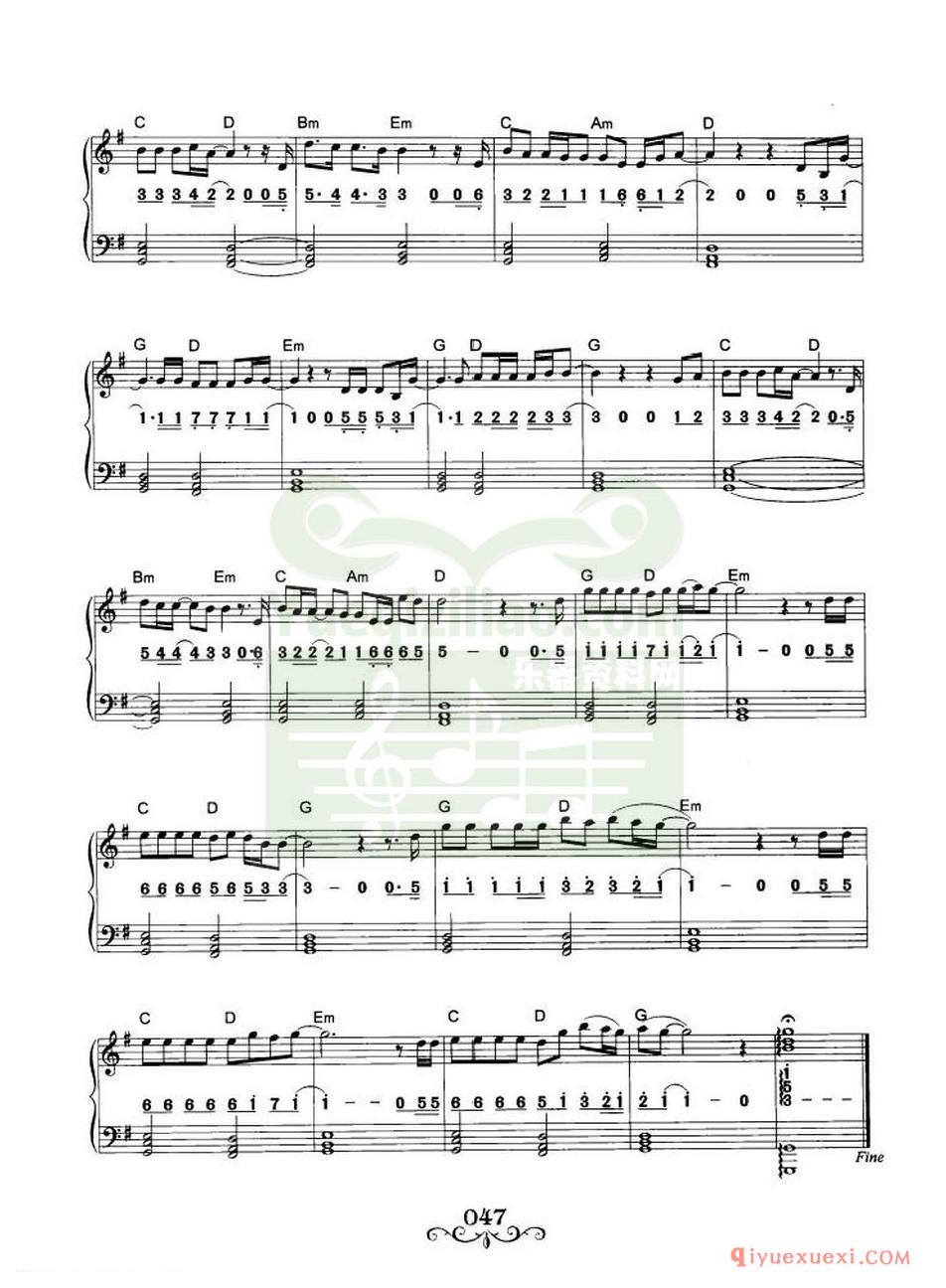 电子琴流行名曲 | 太早·刘允乐演唱(线简谱对照)