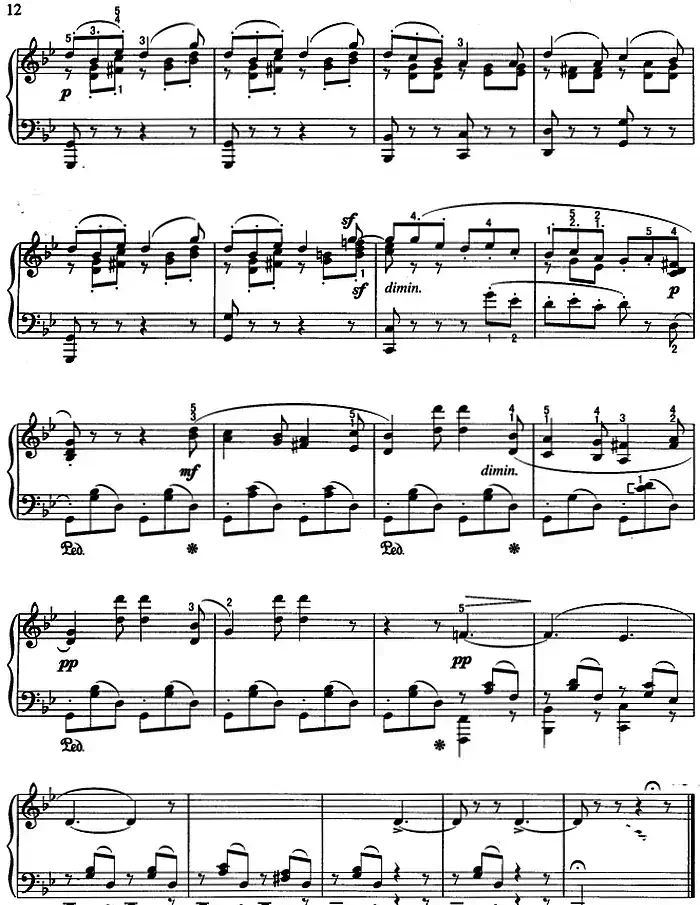 不可不弹的世界钢琴名曲：威尼斯船歌