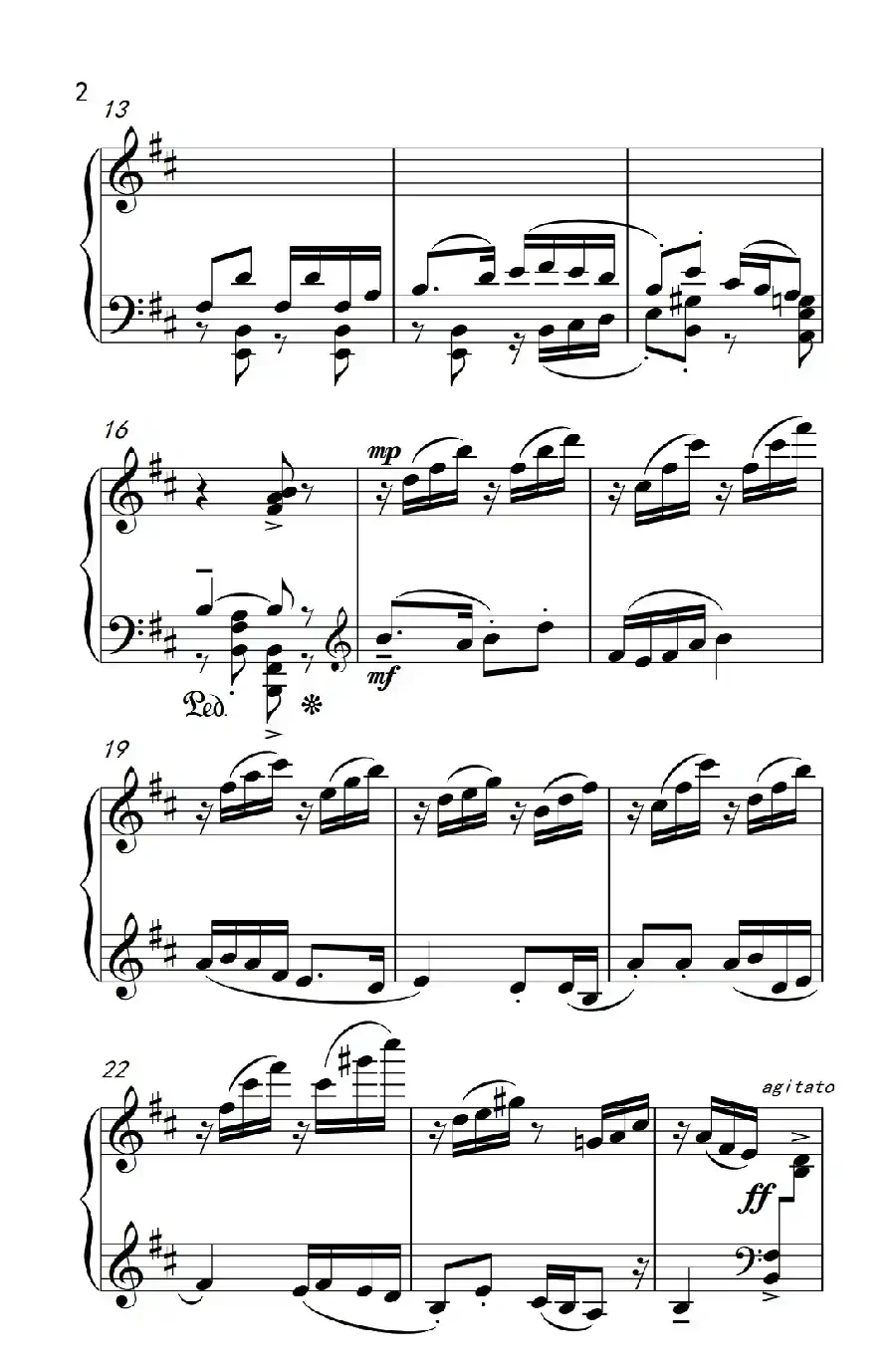 第七级3.卖杂货（中央音乐学院 钢琴（业余）考级教程 7-9级）
