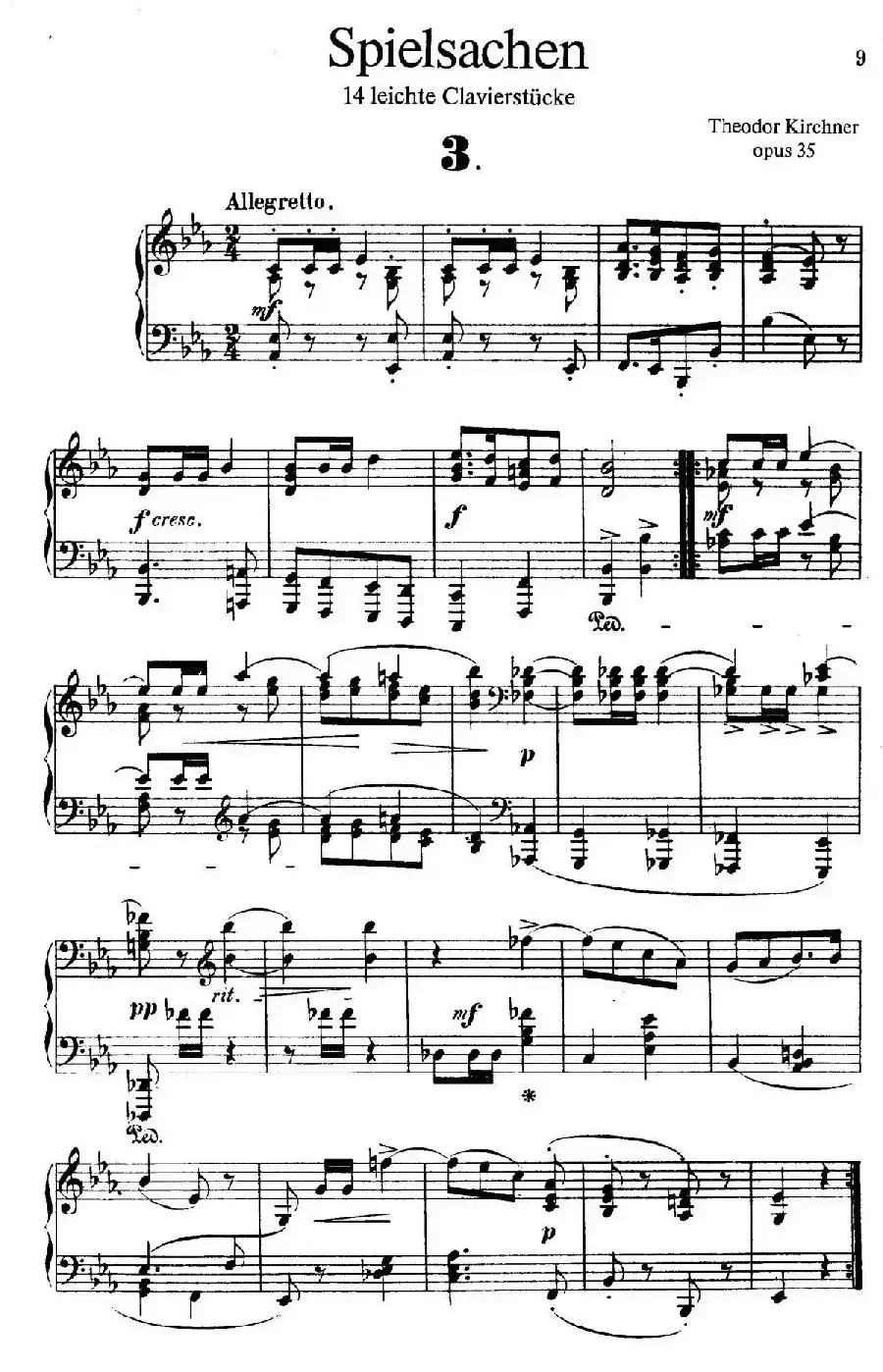 Spielsachen Op.35（玩具·3）