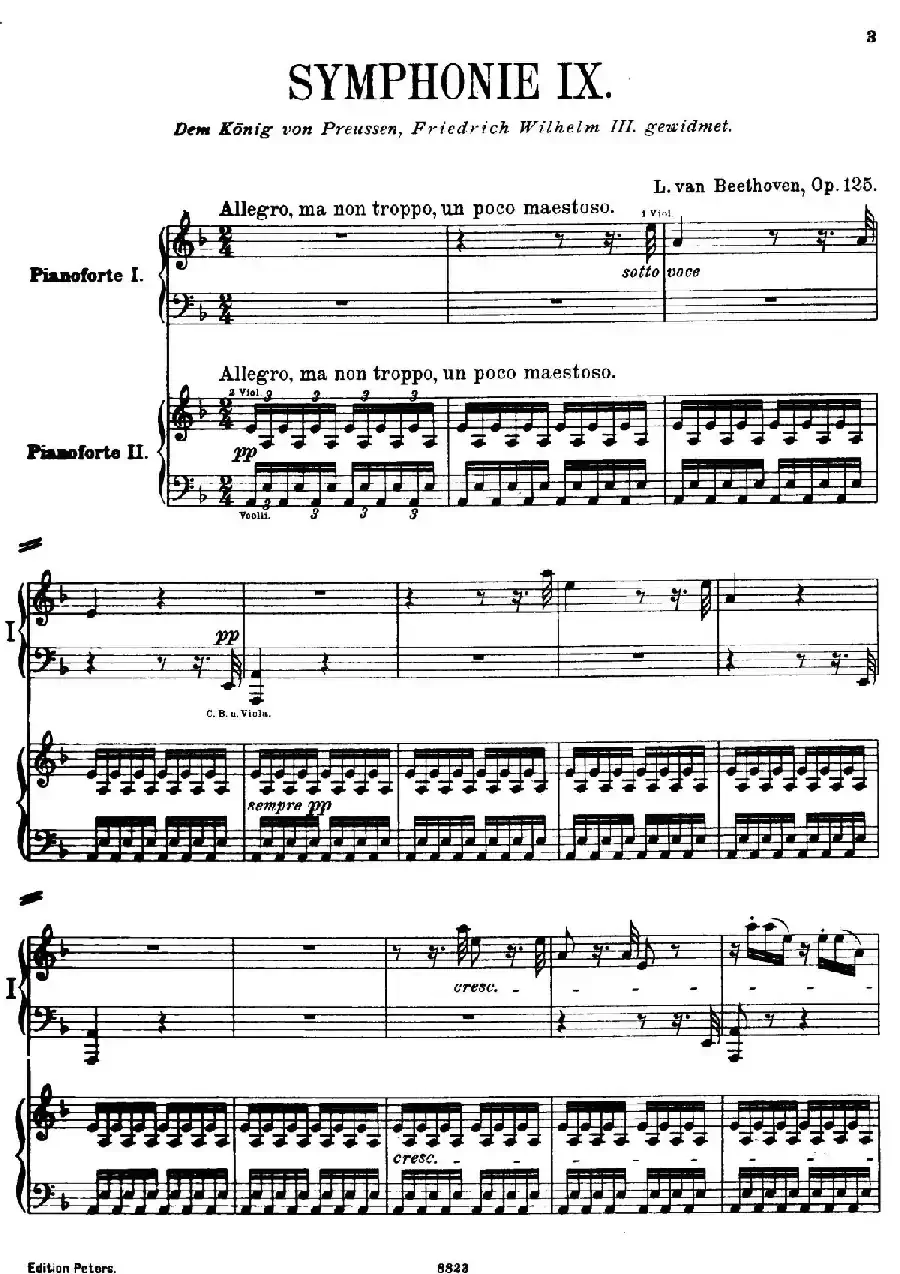 d小调第九交响曲 Op.125（双钢琴P3——12）