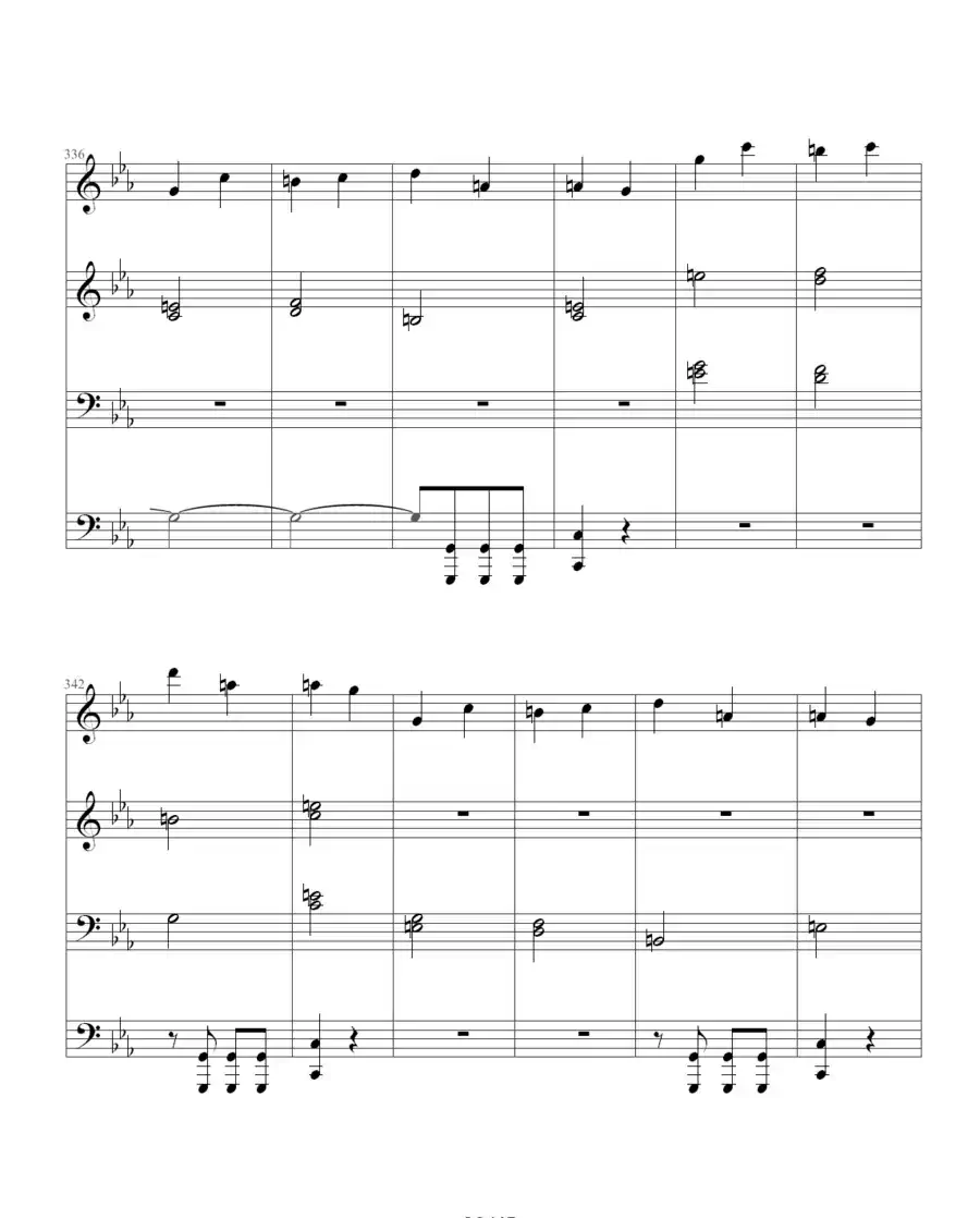 命运交响曲(四手联弹)